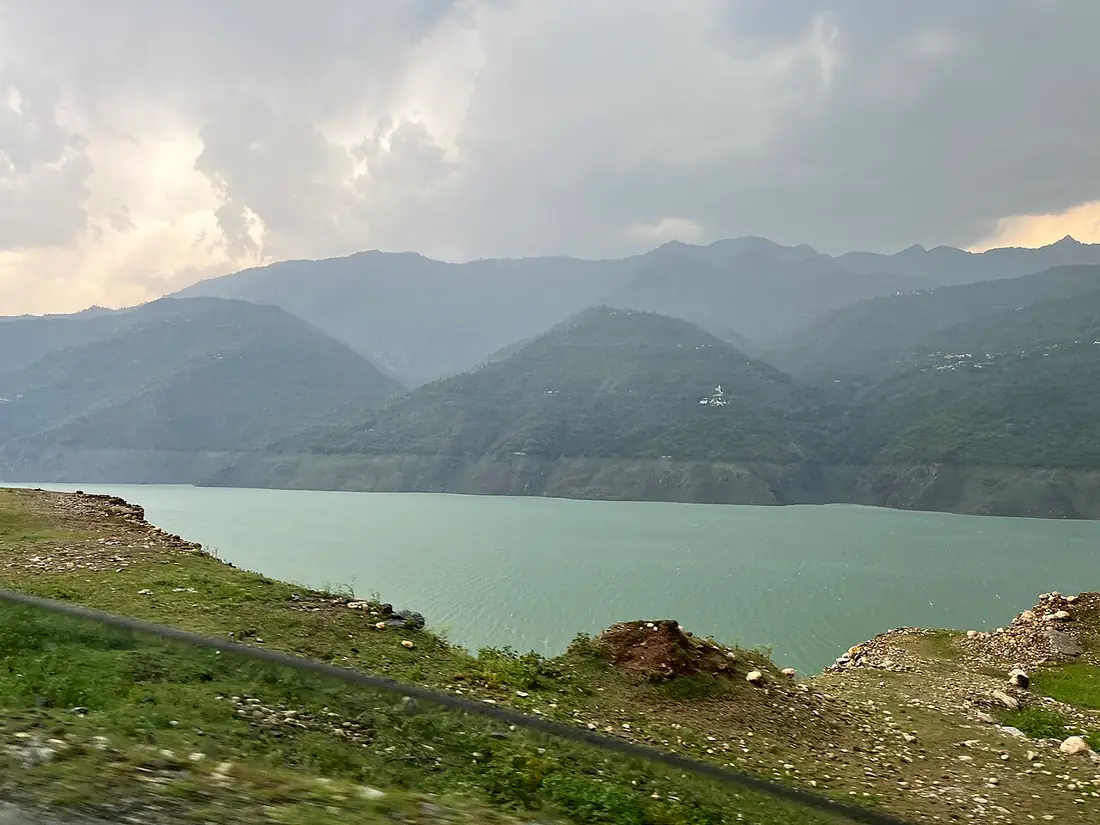 Tehri Lake, near Dharohar Homestay in Selur, Tehri Garhwal