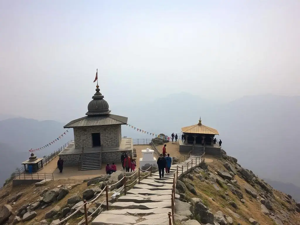 Surkanda Devi temple, Dharohar Homestay, Selur
